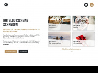 hotelgutscheine.com Webseite Vorschau