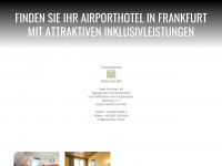 frankfurter-airporthotel.de Webseite Vorschau