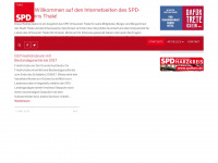 spd-thale.de Webseite Vorschau