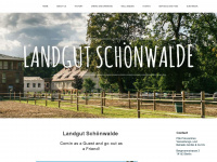 berlincountryhouse.com Webseite Vorschau