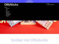 dillysocks.com Webseite Vorschau