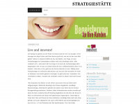 strategiestaette.wordpress.com Webseite Vorschau