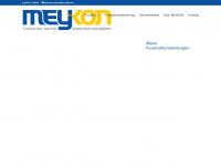 meykon.net Webseite Vorschau