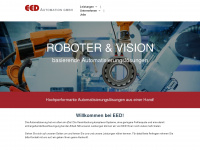 eed-automation.at Webseite Vorschau