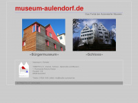 museum-aulendorf.de Webseite Vorschau