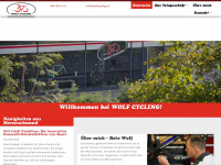 wolfcycling.ch Webseite Vorschau