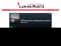 lukasruetz.at Webseite Vorschau