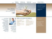 arne-mueller-finanzen.de Webseite Vorschau