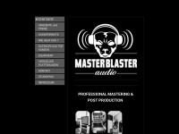 masterblasteraudio.de Webseite Vorschau