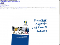 tridelta-magnetsysteme.de Webseite Vorschau