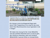 moebelaufzug-vermietung-in-stendal.de Webseite Vorschau