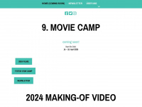 movie-camps.ch Webseite Vorschau