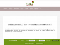 hotel-drei-lilien.de Webseite Vorschau