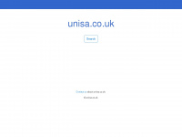 unisa.co.uk Webseite Vorschau