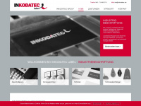 inkodatec-label.de Webseite Vorschau