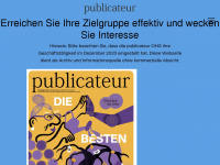 publicateur.com Webseite Vorschau