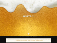 iambeer.ch Webseite Vorschau