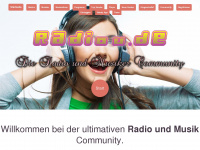 radiou.de Webseite Vorschau