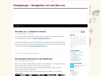 koenigsbergerjuwelier.wordpress.com Webseite Vorschau