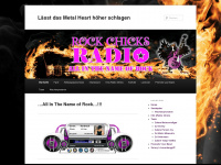 rockchicks-radio.de Webseite Vorschau