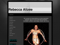 rebecca-alizee.eu Webseite Vorschau