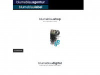 blumeblau.com Webseite Vorschau