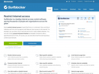 surfblocker.com Webseite Vorschau
