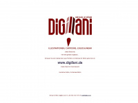 digillani.com Webseite Vorschau