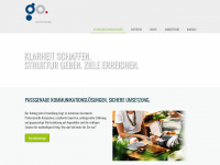 go-comm.de Webseite Vorschau