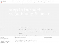 step-in.ch Webseite Vorschau