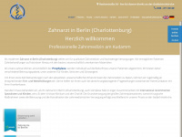 zahnarzt-yassin.de Webseite Vorschau