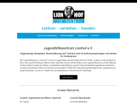 lionhof.de Webseite Vorschau