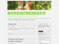 bodenfreikauf.wordpress.com Webseite Vorschau