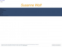 susanne-wolf.com Webseite Vorschau