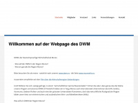 dwm.ro Webseite Vorschau