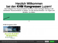 khm-kongress.ch Webseite Vorschau