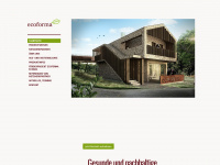 ecoforma.co.at Webseite Vorschau