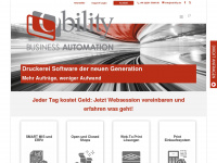 obility.de Webseite Vorschau
