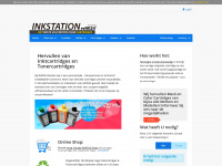 inkstation.nl Webseite Vorschau