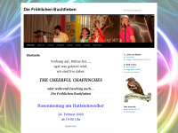 thecheerfulchaffinches.wordpress.com Webseite Vorschau