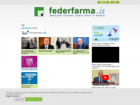 federfarma.it Webseite Vorschau