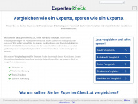 expertencheck.at Webseite Vorschau