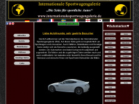 internationalesportwagengalerie.de Webseite Vorschau