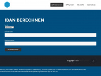 ibanbicrechner.com Webseite Vorschau