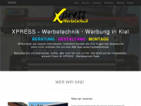 xpress-kiel.de Webseite Vorschau
