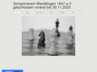schachverein-wendlingen.weebly.com Webseite Vorschau