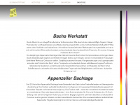 bachtage.ch Webseite Vorschau