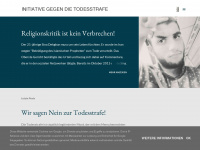 gegen-todesstrafe.blogspot.com Webseite Vorschau