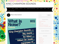 kingchampionsounds.wordpress.com Webseite Vorschau