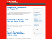 dropcatch.wordpress.com Webseite Vorschau